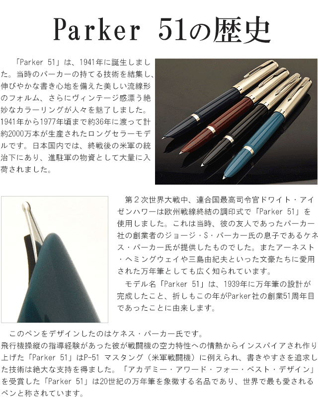 Parker 51の歴史