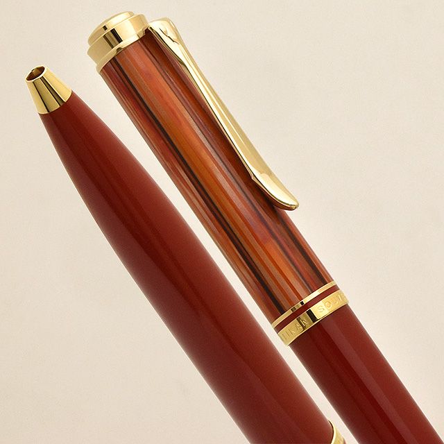 Pelikan（ペリカン）ボールペン 特別生産品 スーベレーン600 トータスシェルレッド K600