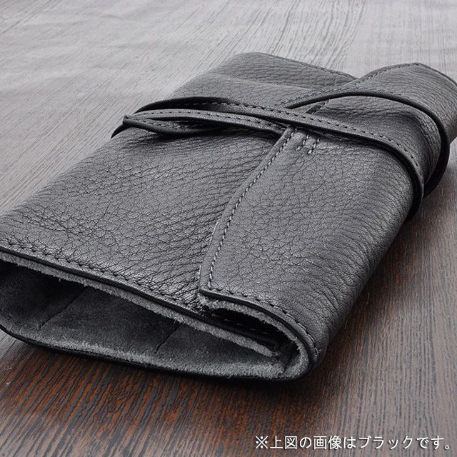一番の贈り物 ファスナー付き ロールタイプペンケース Pensemble ダークブラウン PSRF5-01-DBN fucoa.cl