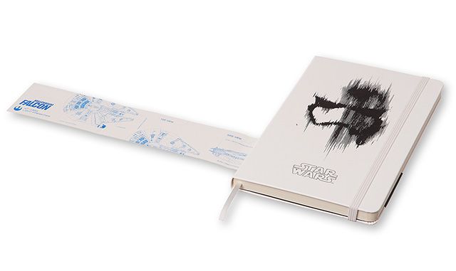 Moleskine モレスキン ノートブック 限定版 スターウォーズ ラージサイズ ハードカバー 横罫 ホワイト Lesw7aqp060 世界の筆記具ペンハウス