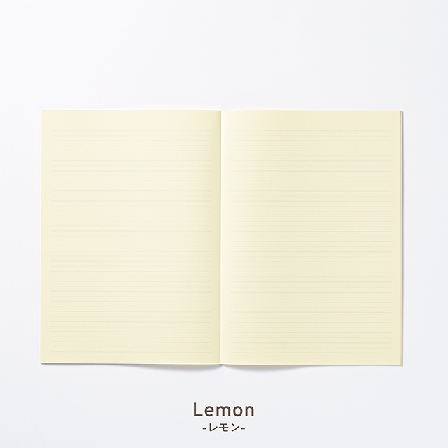 OGUNO notebook（オグノ） ノート mahora セミB5 太・細交互横罫 レモン OGN-M10001
