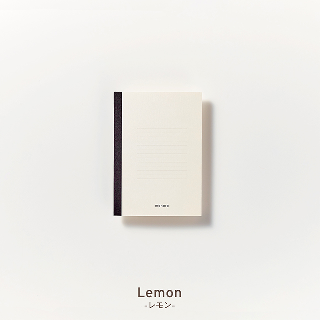 OGUNO notebook ノート mahora A6 太・細交互横罫 レモン OGN-M111-A650