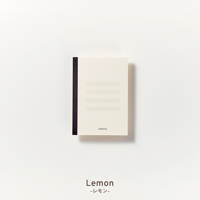 OGUNO notebook（オグノ） ノート mahora A6 あみかけ横罫 レモン OGN-M122-A650