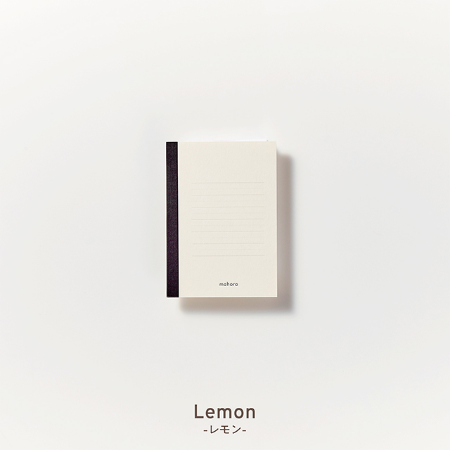 OGUNO notebook（オグノ） ノート mahora B7 太・細交互横罫 レモン OGN-M111-B740