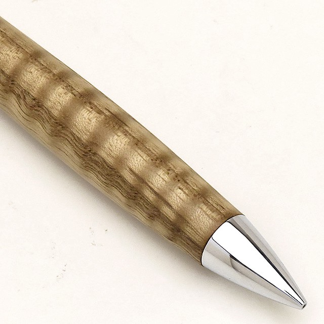 工房 楔 0.5mmペンシル楔 神代タモちぢみ杢 | 世界の筆記具ペンハウス