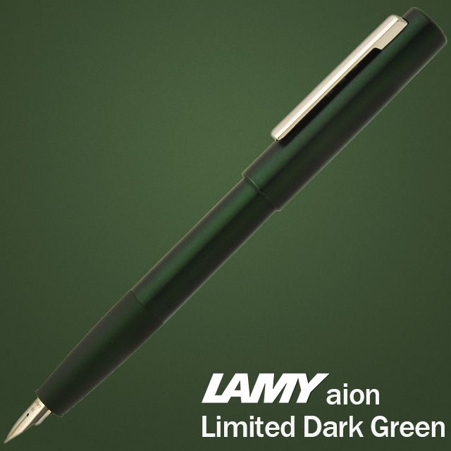 数量限定】LAMY ラミー 万年筆 アイオン ダークグリーン | 世界の 