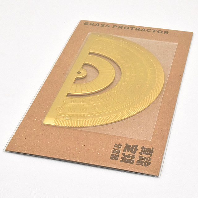 POINT(ポイント) 真鍮定規 分度器 POINT-BRASS-PR