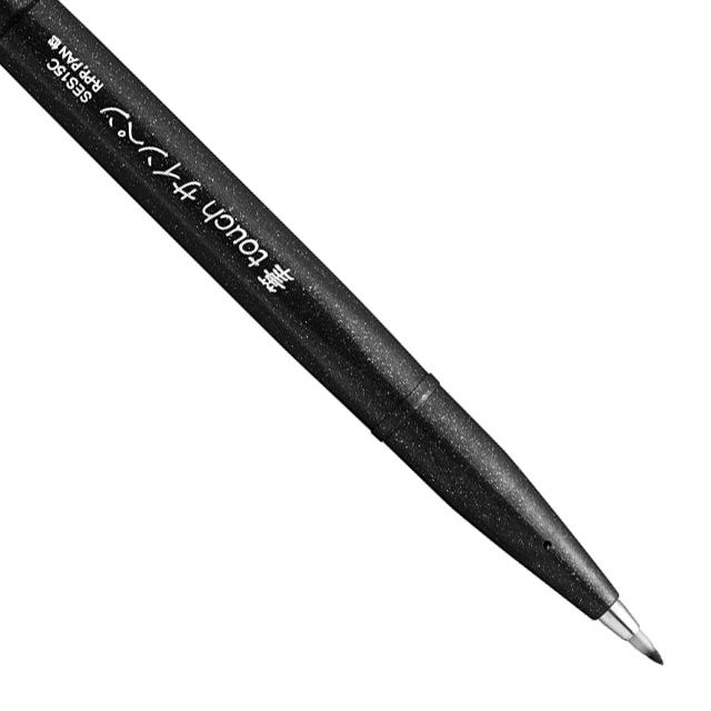 【メール便対応】Pentel（ぺんてる） サインペン 筆タッチサインペン 単品