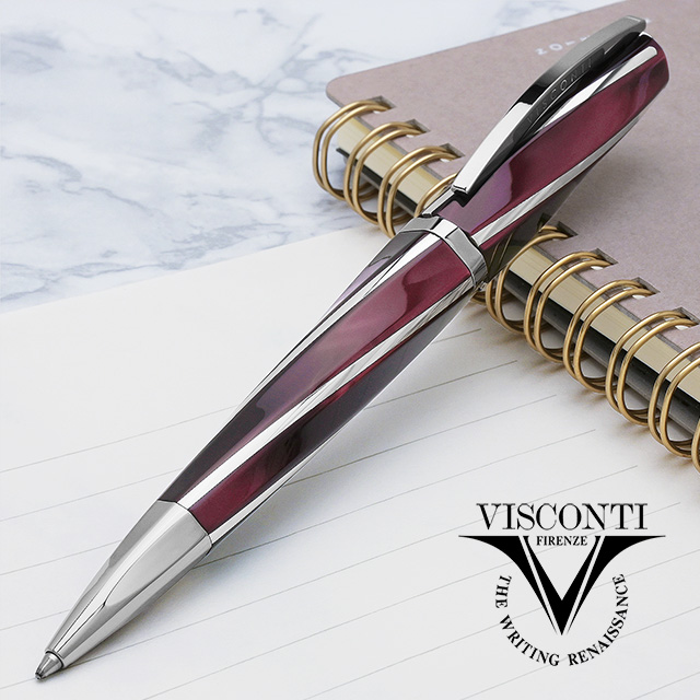 VISCONTI（ビスコンティ） ボールペン ディヴィーナ エレガンス ボルドー KP18-08-BP