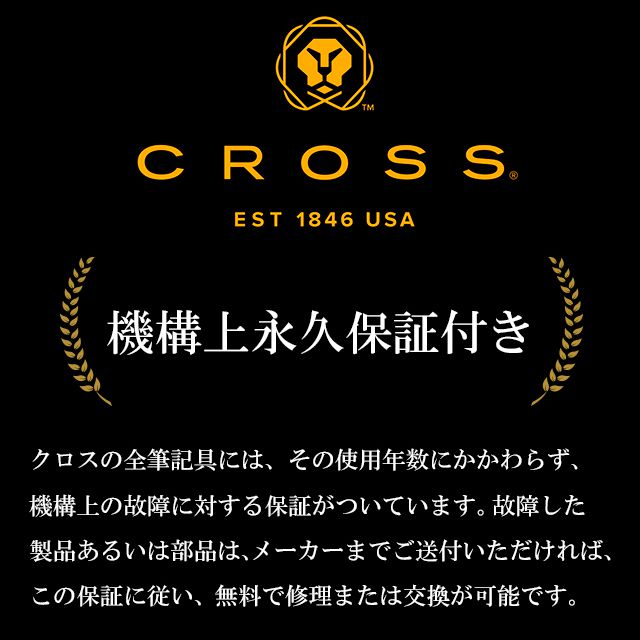 CROSS（クロス） ローラーボール ATX セレクチップ チタングレー N885-46