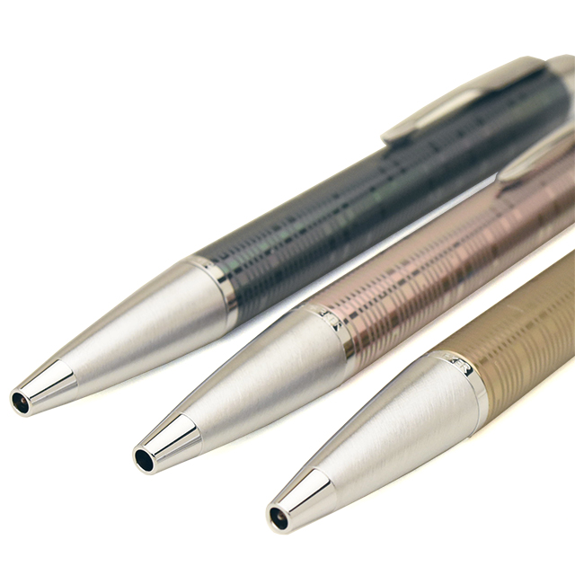 PARKER（パーカー）ボールペン IM プレミアム メタリックストライプコレクション1906- 【ボールペン替芯サービス特典付き！】