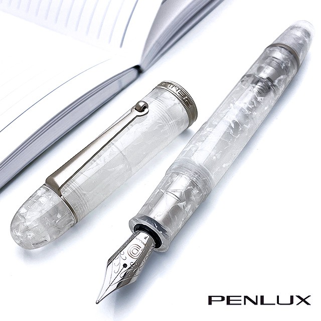 PENLUX（ペンラックス） 万年筆 限定生産 グレート ナチュラル コレクション スノーフレーク (シリアルナンバー入) PX-10-150-