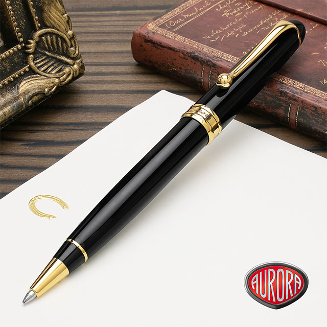 AURORA（アウロラ） ボールペン 88 ブラックCT 830-C | ペンハウス