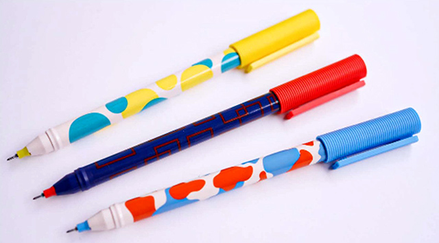 KACO ボールペン POPセット（黒・青・赤色） 3本セット K6-1