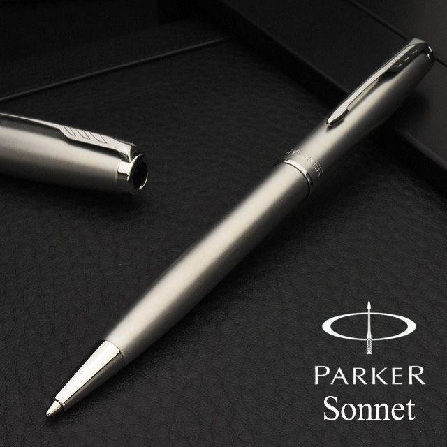 PARKER パーカー ソネット サンドブラストCT ボールペン | 世界の筆記具ペンハウス