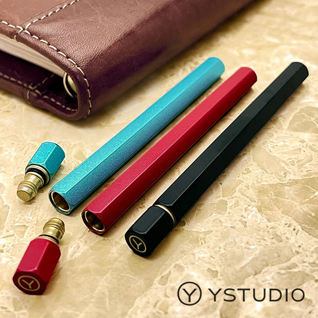 ystudio（ワイスタジオ）特別生産品 真鍮 シャープ芯ケース STAT-07