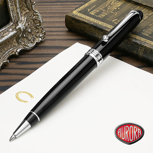 AURORA（アウロラ） ボールペン 88 ブラックGT 830 | ペンハウス