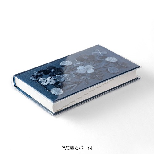 MIDORI（ミドリ） 日記帳 5年連用日記 刺繍 花柄 紺 12882
