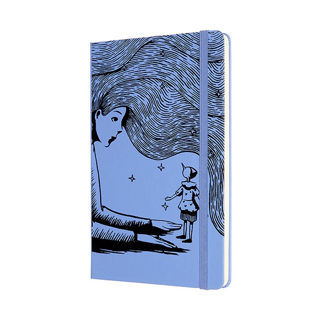 MOLESKINE（モレスキン） ノートブック 限定版 ピノキオ ブルー ラージサイズ 無地 LEPIQP062C