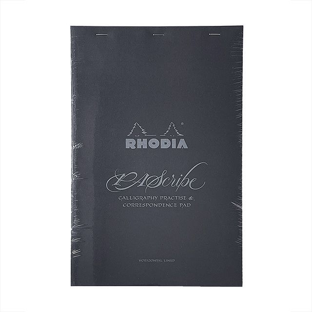 RHODIA（ロディア） ノート PAScribe（パスクライブ） カリグラフィーパッド A4+ ブラック cf19005