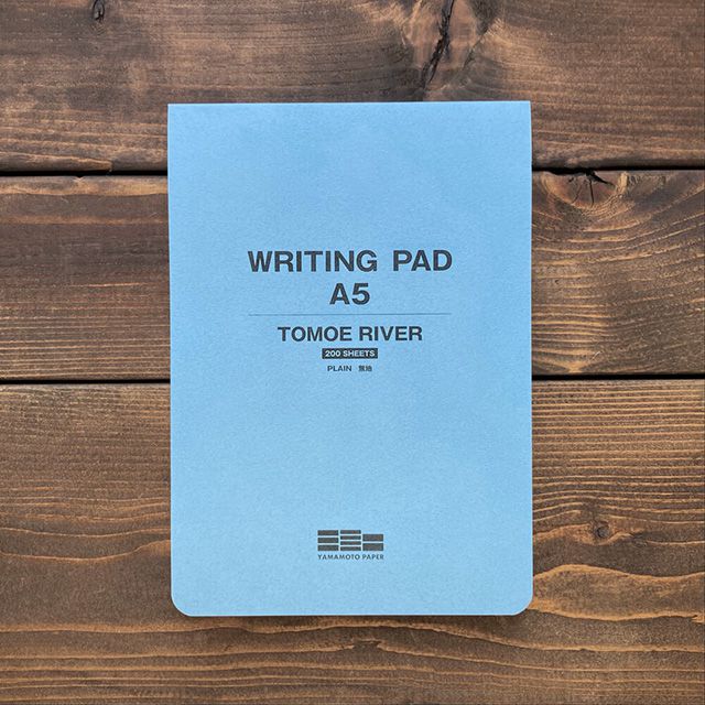 山本紙業 ノートパッド WRITING PAD A5 / TOMOE RIVER MPA5-001