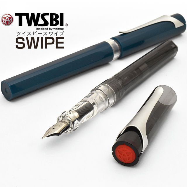 TWSBI Diamond Mini Alシルバー万年筆B NIB 筆記用具