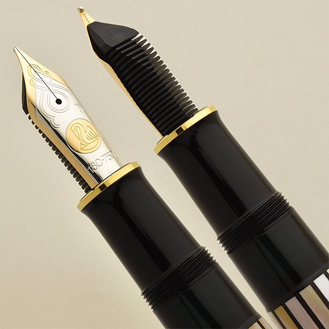 Pelikan（ペリカン）万年筆 限定品 螺鈿万年筆 M1000 白光【びゃっこう】