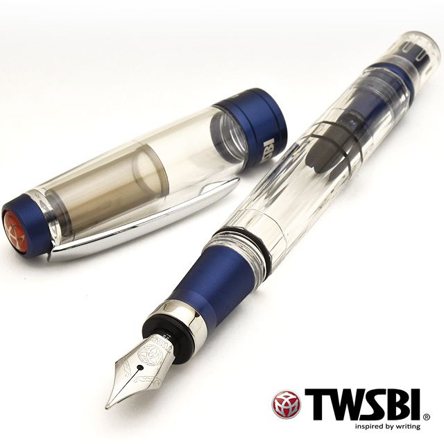 TWSBI（ツイスビー） 万年筆 ダイヤモンド 580AL R ネイビーブルー M74480