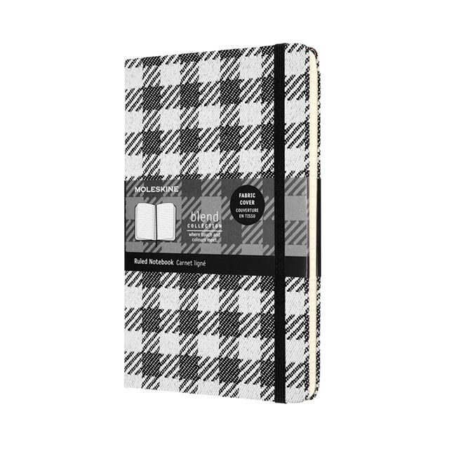 【ポイント15倍】モレスキン ノートブック ブレンドノートブック 横罫 チェック ラージサイズ LCBD07QP060A