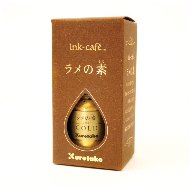 呉竹 ink-cafe（インクカフェ）ラメの素 ゴールド ECF160-523