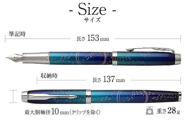 PARKER（パーカー）限定品 IMスペシャルエディション＜The Last Frontier＞ クインク・ミニボトルインク付きギフトボックス