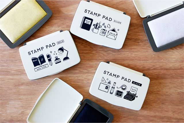 サンビー スタンプ台 STAMP PAD ゴールド SPE-G02