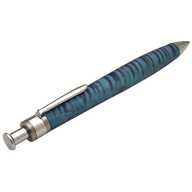 工房 楔 0.5mmペンシル楔 スタビライズウッド 楓 (青) | 世界の筆記具 