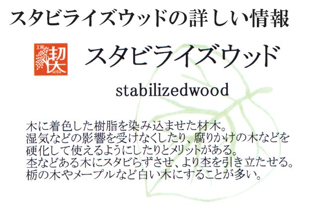 スタビライズウッド
