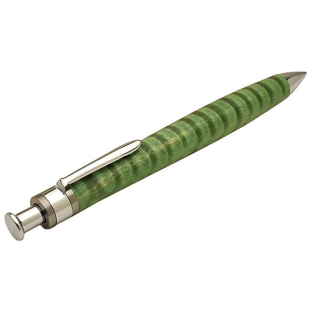 工房 楔 0.5mmペンシル楔 スタビライズウッド 栃 (緑) | 世界の筆記具 