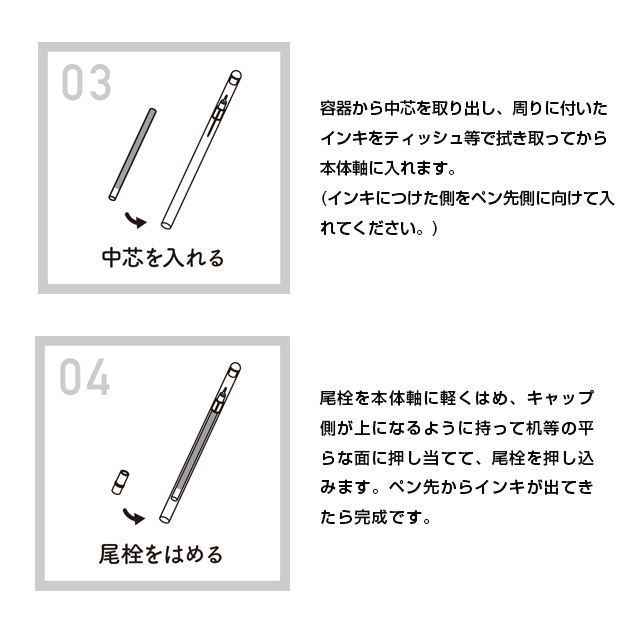 寺西化学工業 ギター てづくりペン 無色彩色作り方