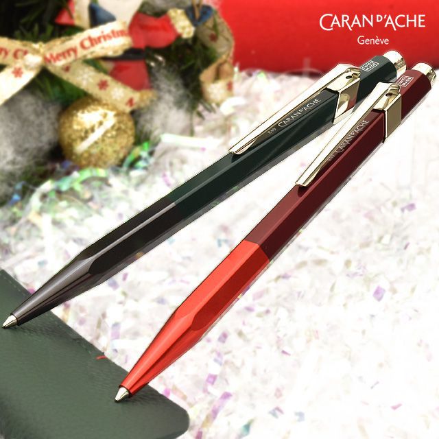CARAN D'ACHE（カランダッシュ）ボールペン 限定品 クリスマスコレクション 2021 ワンダーフォレスト 849 NFCC0849