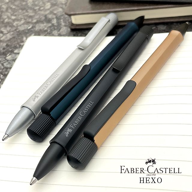 FABER-CASTELL ファーバーカステル ボールペン ヘキサ 1405 ...