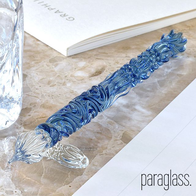 paraglass（パラグラス） ガラスペン Royal glass pen セルリアン