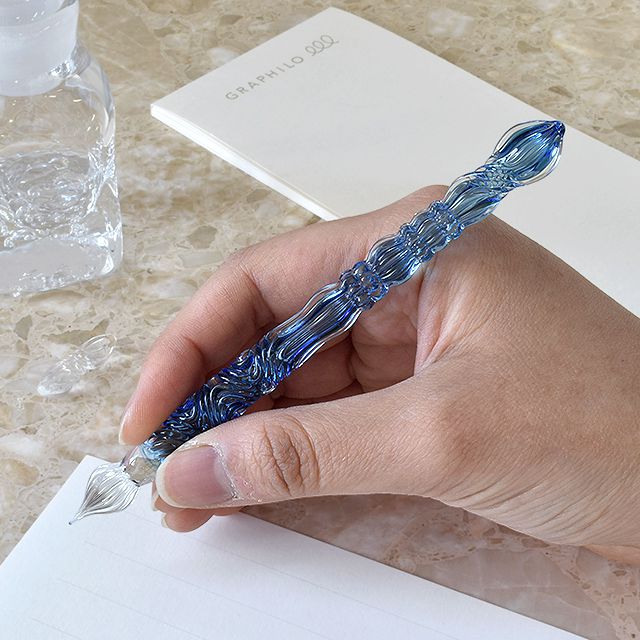 paraglass（パラグラス） ガラスペン Royal glass pen セルリアン