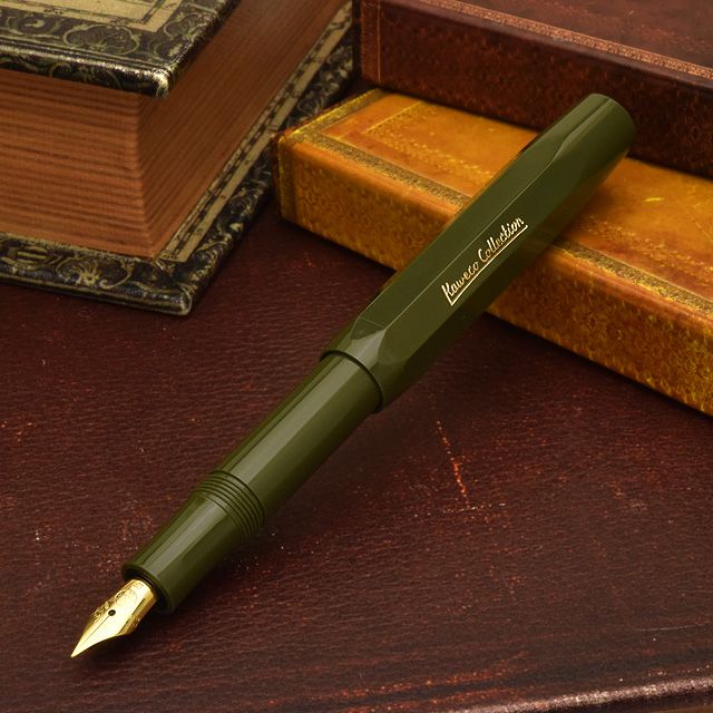 カヴェコ コレクション(kaweco collection) 万年筆 限定品 スカイライン スポーツ ダークオリーブ