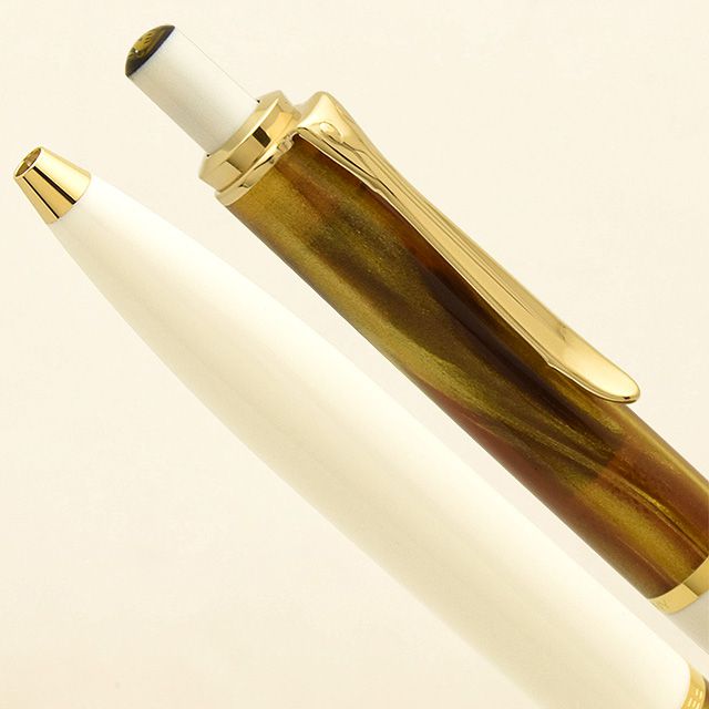 Pelikan（ペリカン）特別生産品 ボールペン クラシック 200 ゴールドマーブル K200 【日本未発売モデル】【店舗限定】
