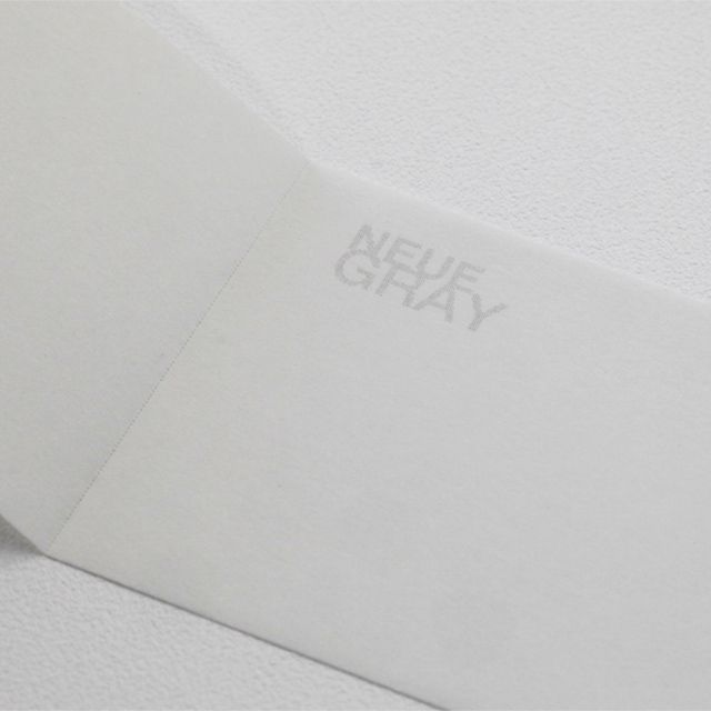 NEUE GRAY(ノイエグレー)ロール付箋