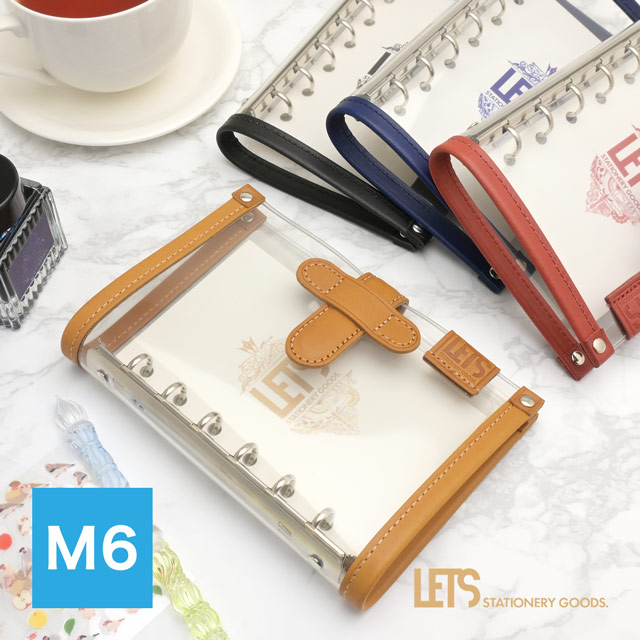 LETS STATIONERY GOODS（レッツステーショナリーグッズ）LETSクリアシステム手帳 mini6