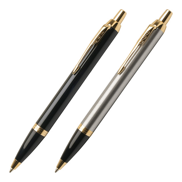 【ペンシースプレゼント】PARKER（パーカー）ボールペン IM GT【名入れ無料】