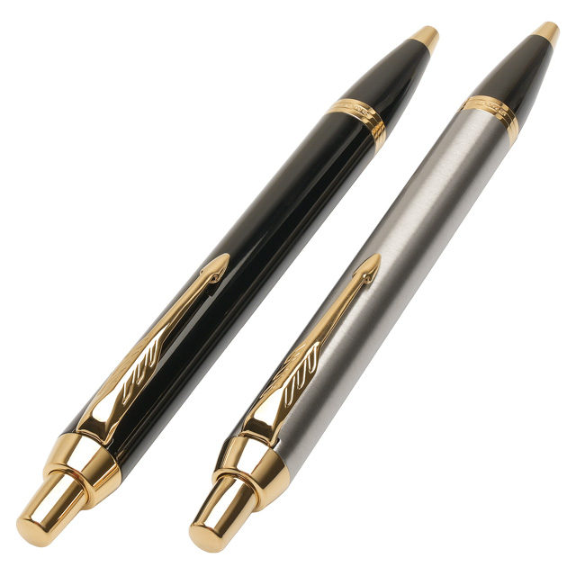 【ペンシースプレゼント】PARKER（パーカー）ボールペン IM GT【名入れ無料】