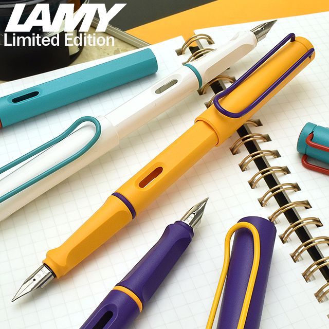 LAMY（ラミー）限定品 万年筆 サファリ カラークリップ