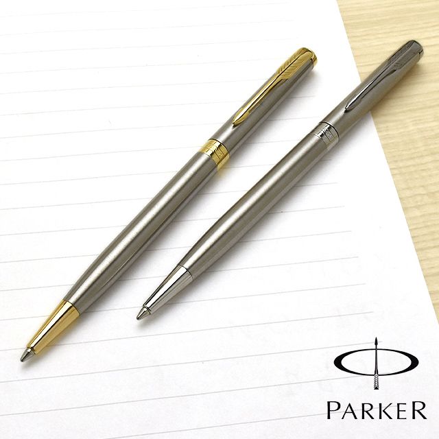 PARKER パーカー ボールペン ソネット ステンレススチール GT CT | 世界の筆記具ペンハウス