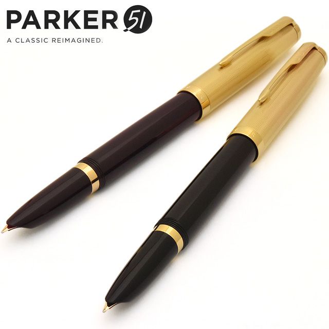 PARKER（パーカー）限定品 万年筆 PARKER51 パーカー51 プレミアムライン クインク・ミニボトルインク付きギフトボックス
