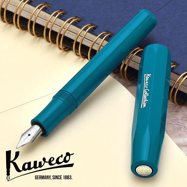 カヴェコ コレクション（kaweco collection） 万年筆 限定品 スカイライン スポーツ シアン